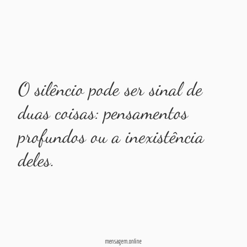 Pensamentos