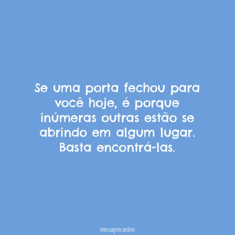 Porta fechada