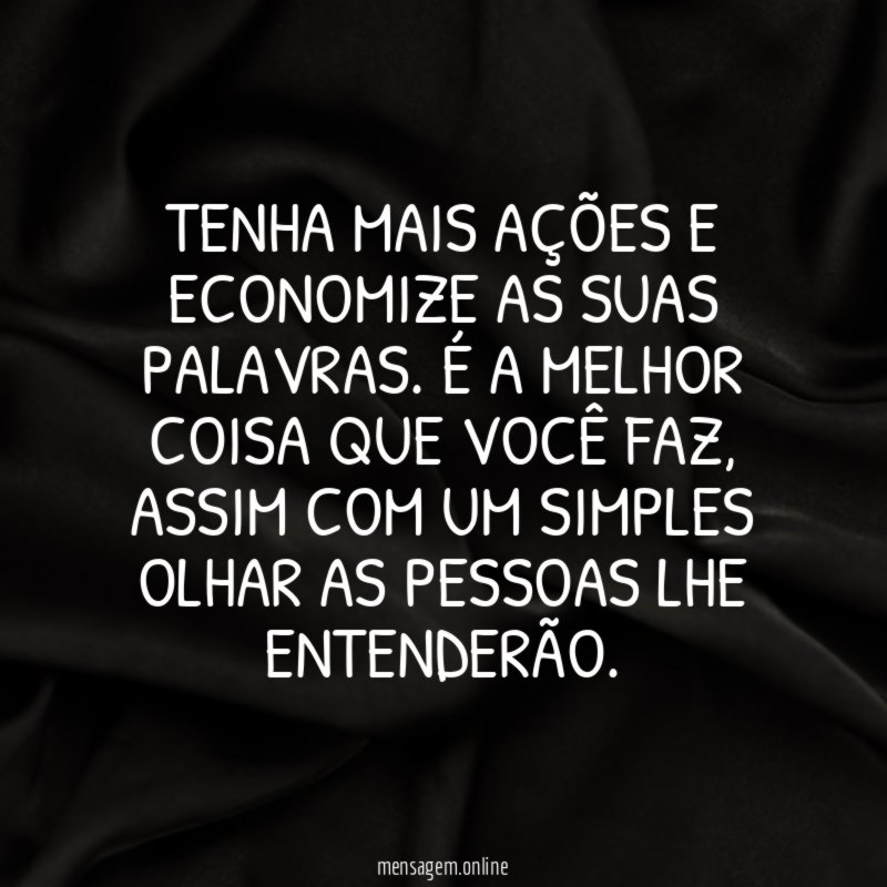 A melhor coisa que você faz