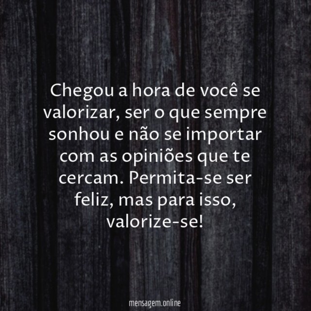 Permita-se ser feliz