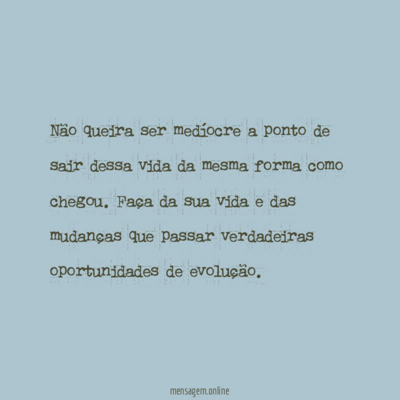 Evolução