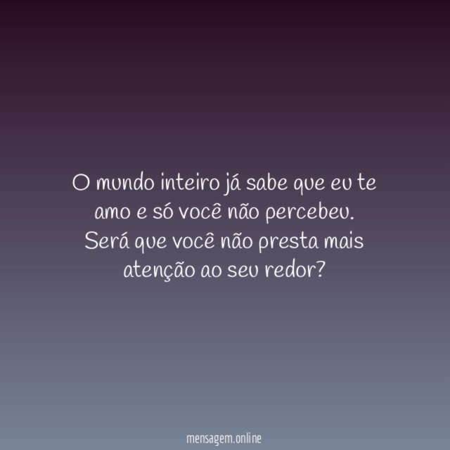 O mundo inteiro