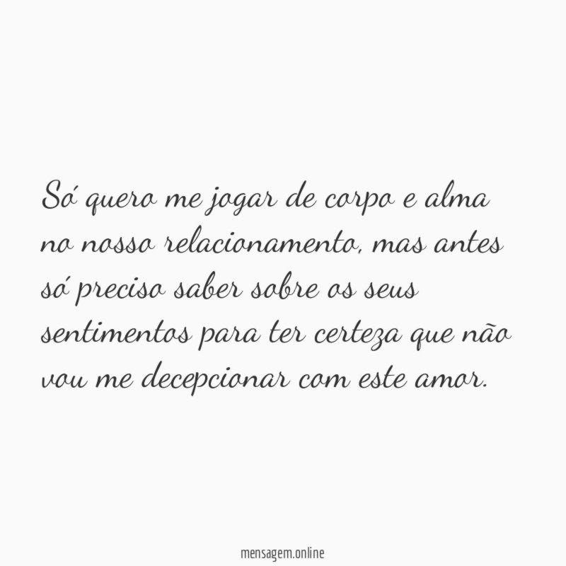 Corpo e alma