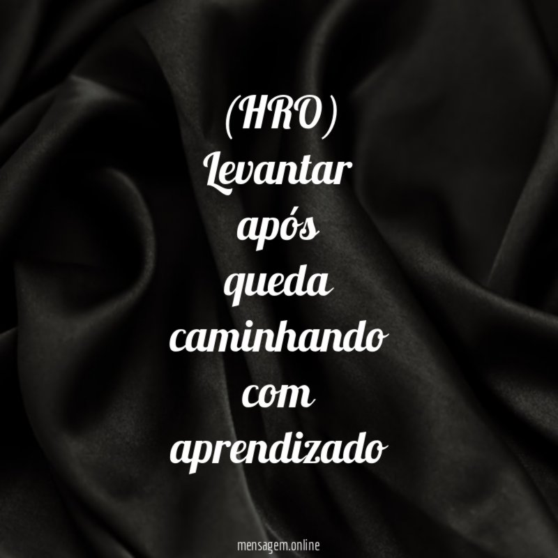 HRO) Levantar após queda caminhando com aprendizado