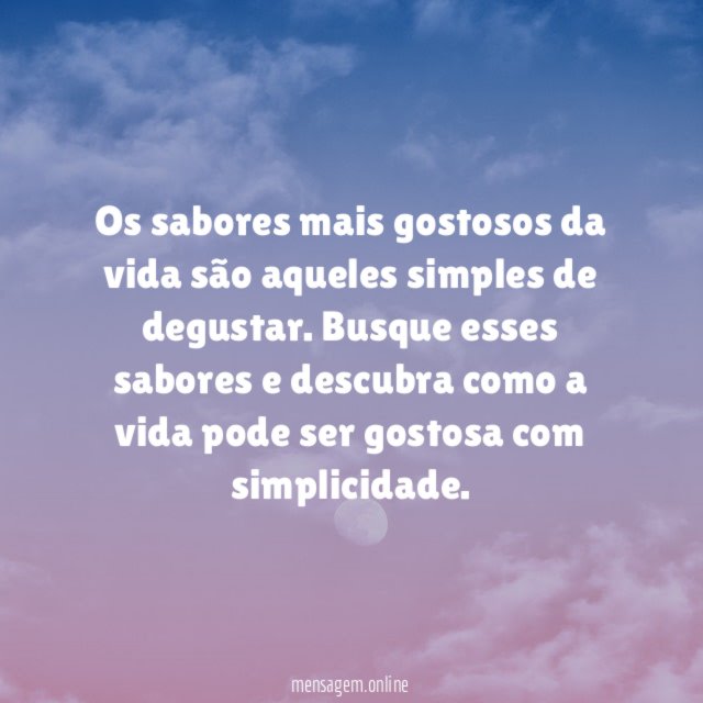 Sabores da vida