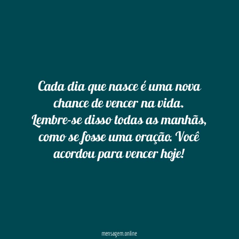 Chances de vitória