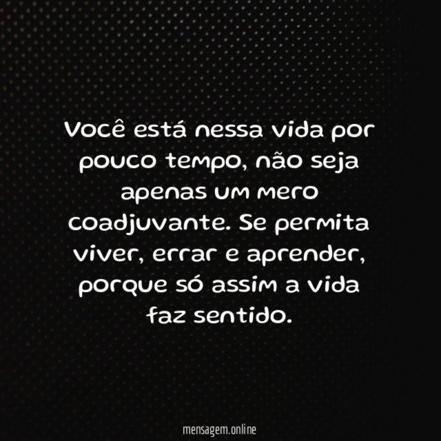 De passagem