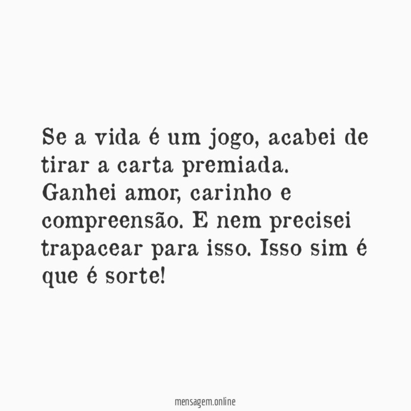 A vida é um jogo