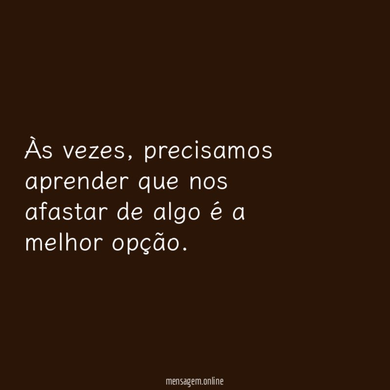 Às vezes