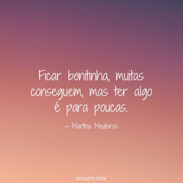 Ficar bonitinha