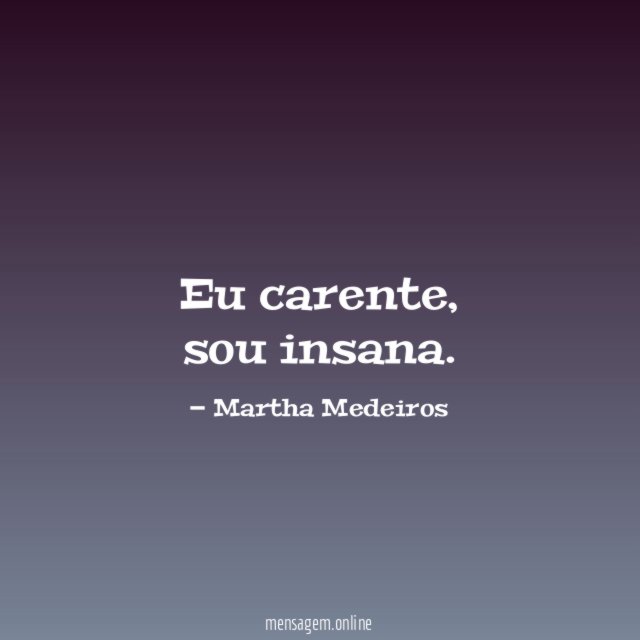 Eu carente