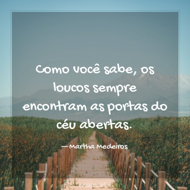 Como você sabe
