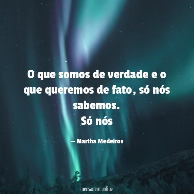 O que somos de verdade e o que queremos de fato