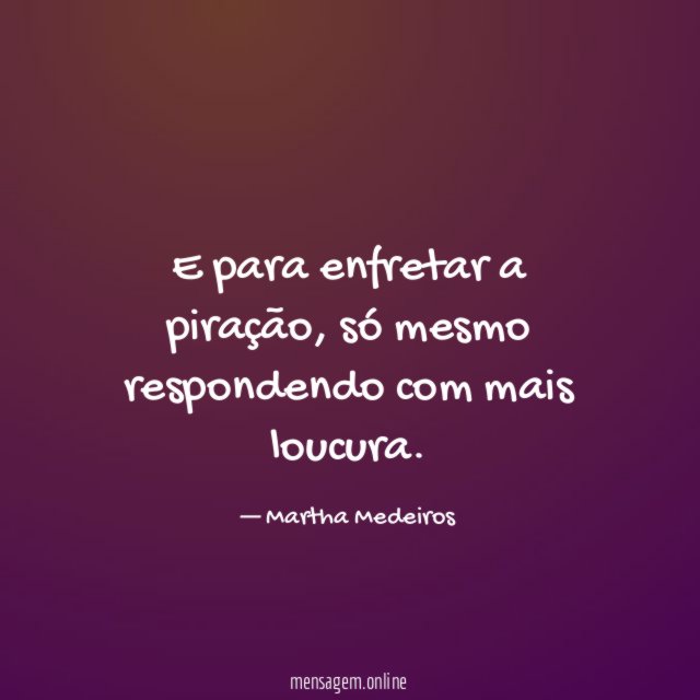 E para enfretar a piração