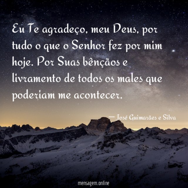 Eu Te agradeço