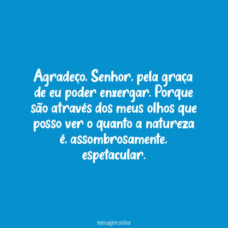 Agradeço