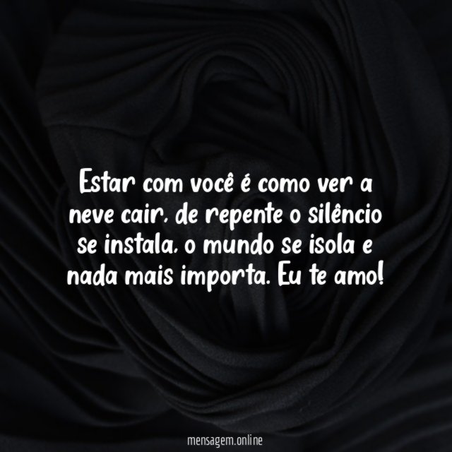 Nada mais importa