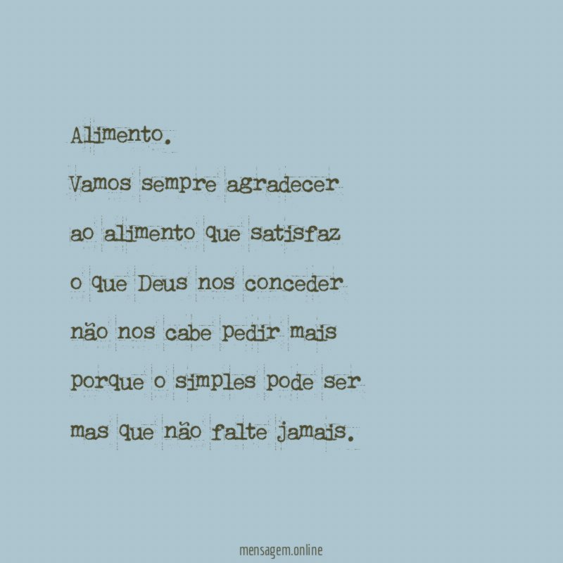 Alimento.