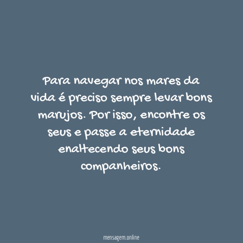 Bons marujos