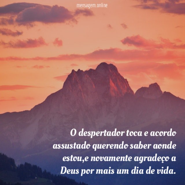 O despertador toca e acordo assustado querendo saber aonde estou