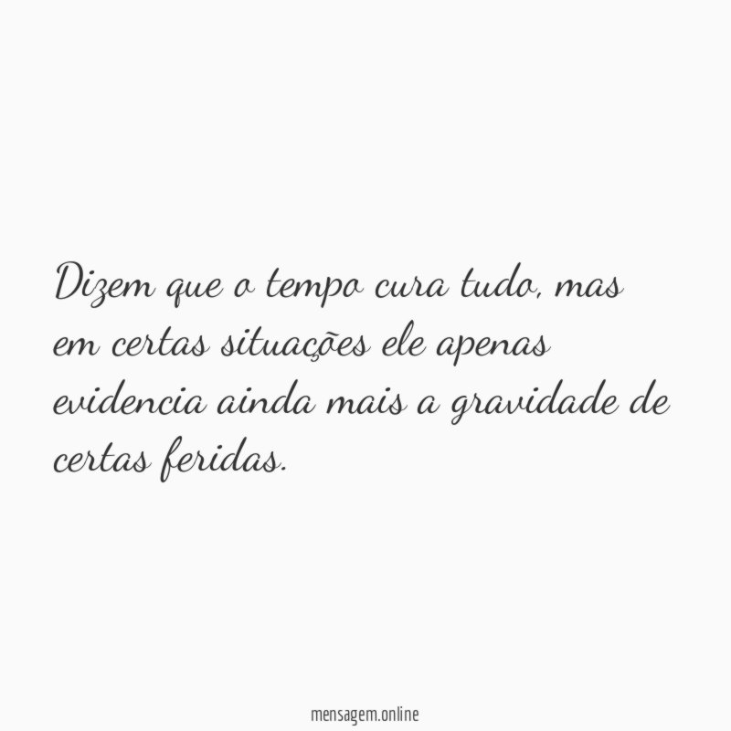 Certas feridas