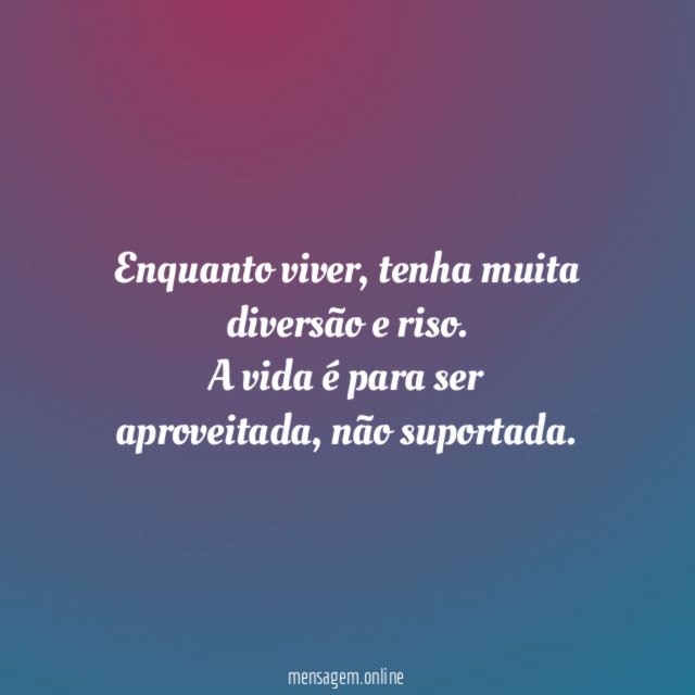 Enquanto viver