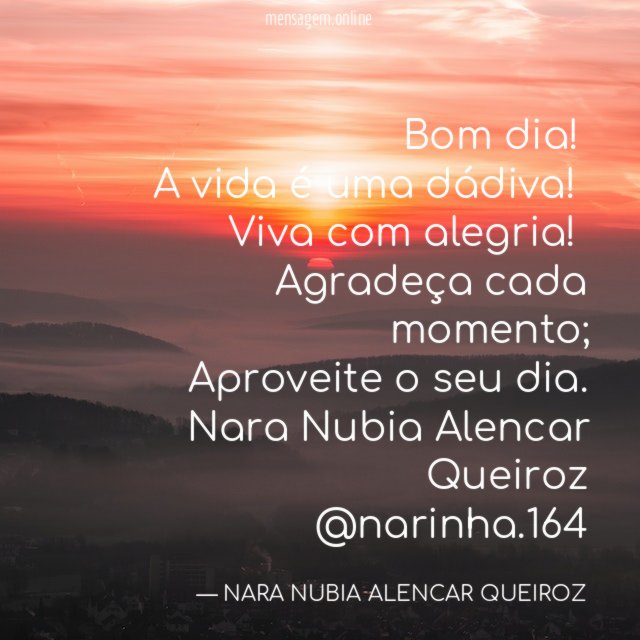 Bom dia