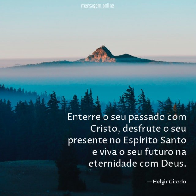Enterre o seu passado com Cristo
