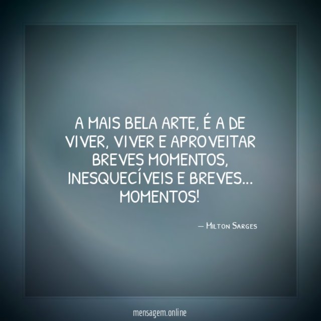 A mais bela arte
