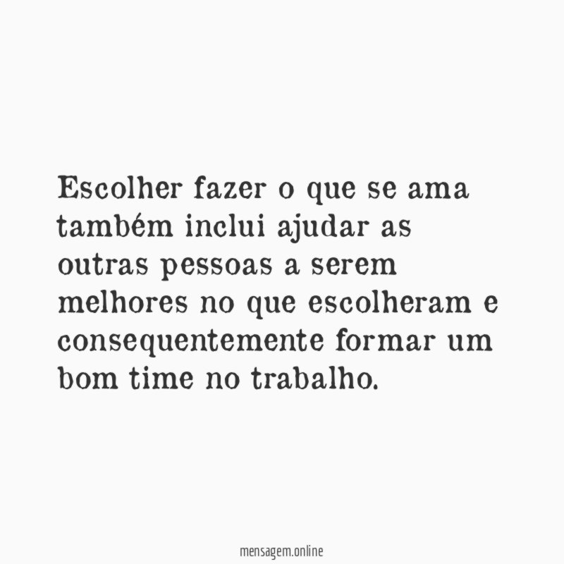 Ajude os outros