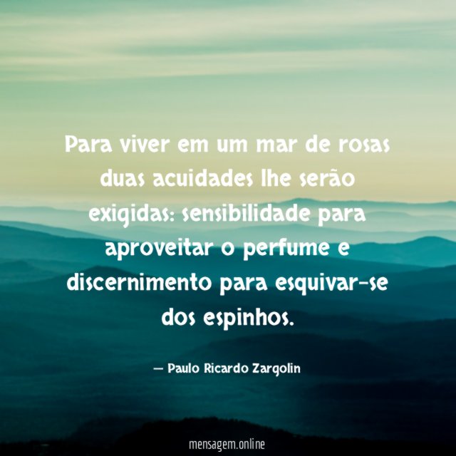 Para viver em um mar de rosas duas