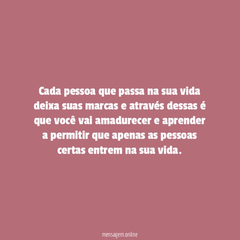 Você vai aprender
