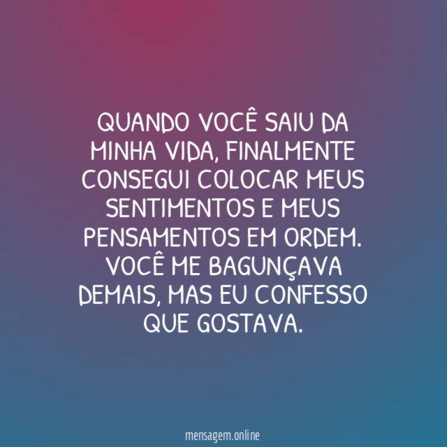 Você