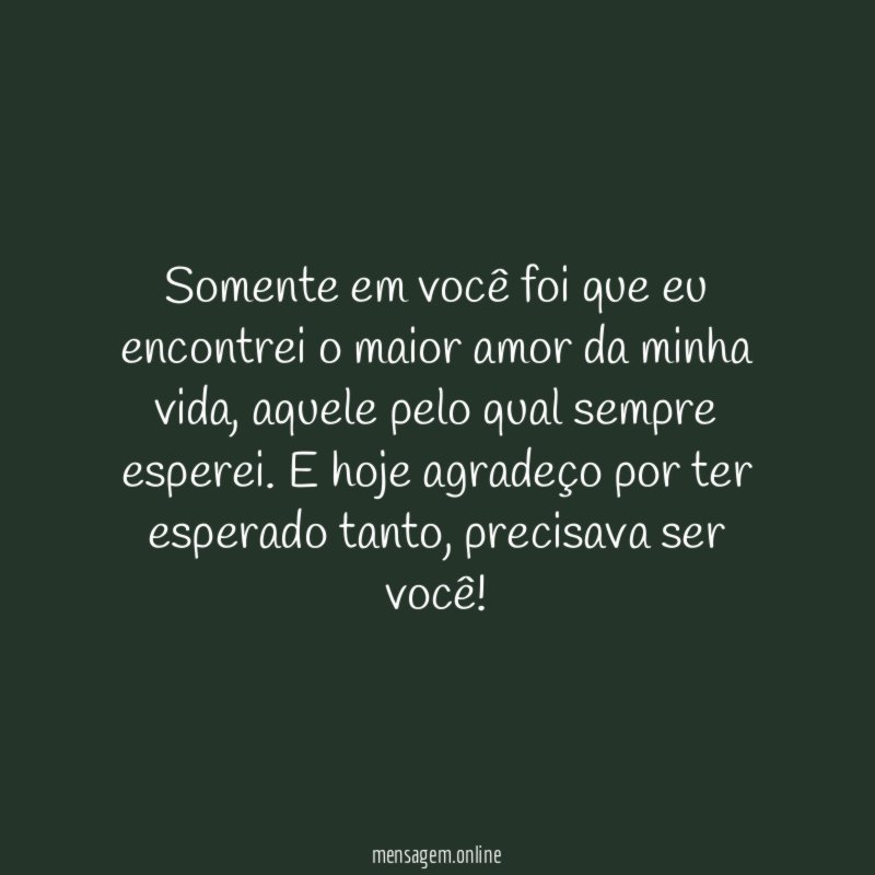 O maior amor