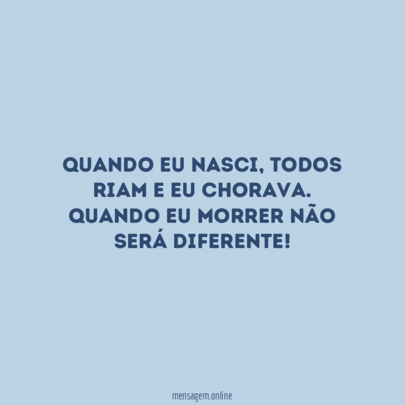 Quando eu nasci