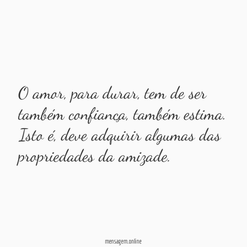 O amor