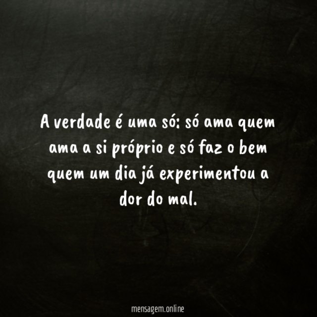 O amor e o bem