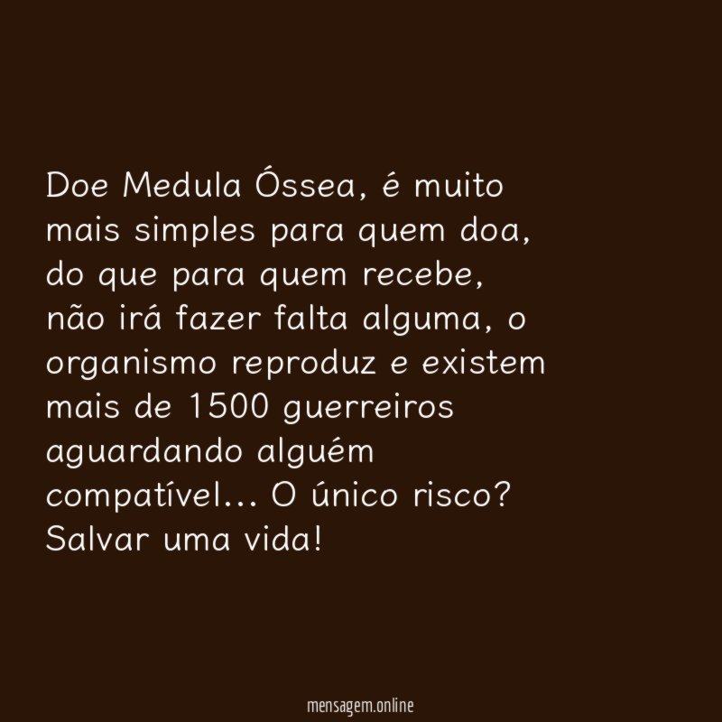 Doe Medula Óssea