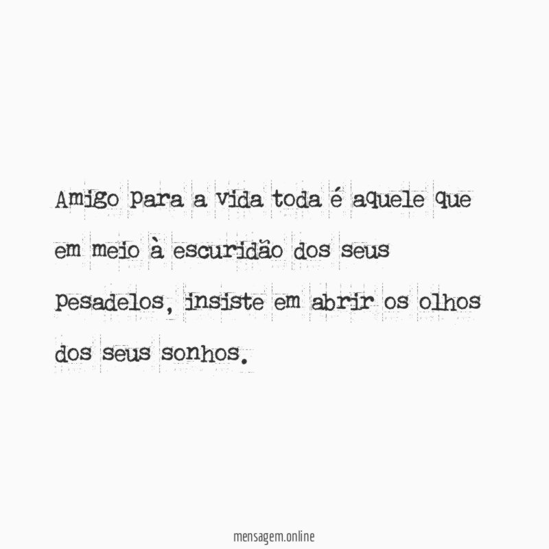 Para a vida toda