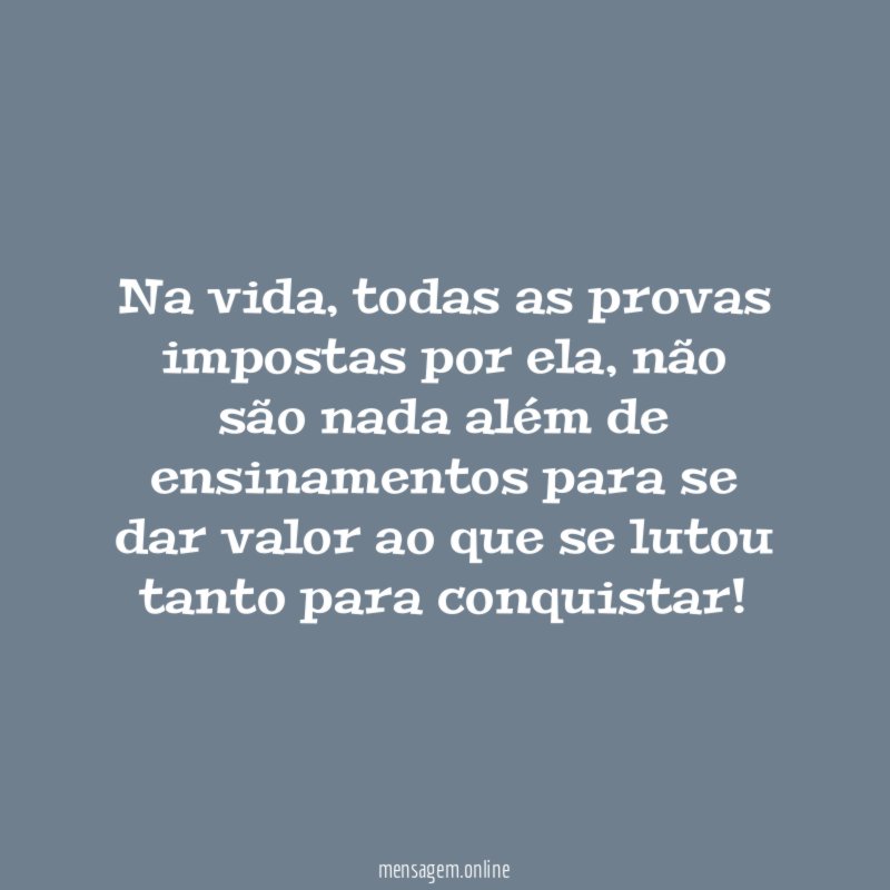 Na vida