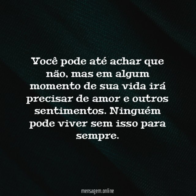 Vai precisar