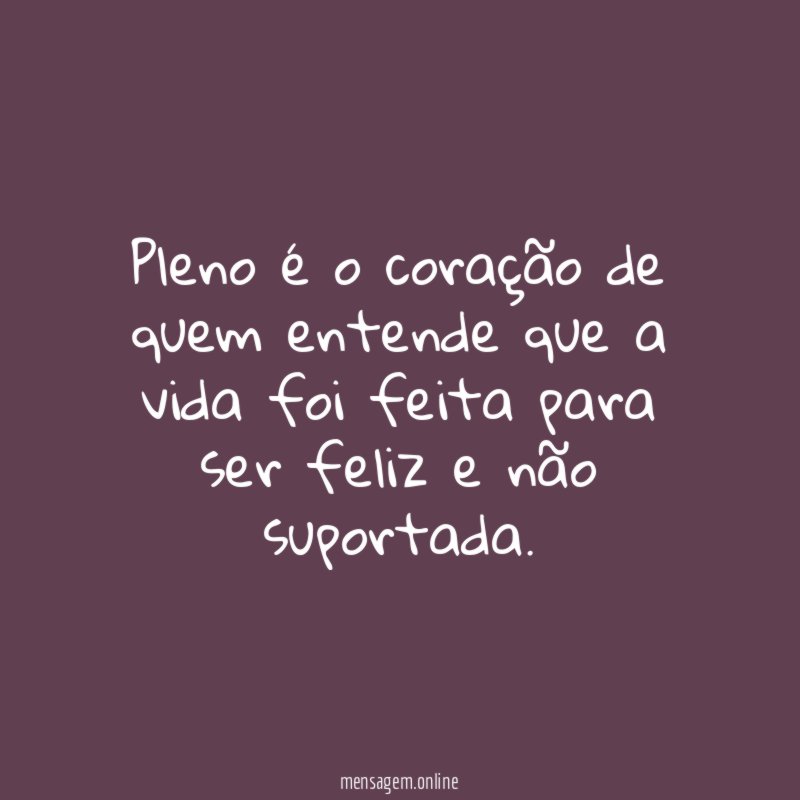 Coração pleno