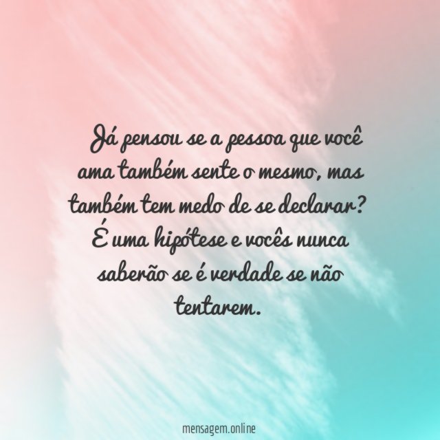 Pode ser recíproco