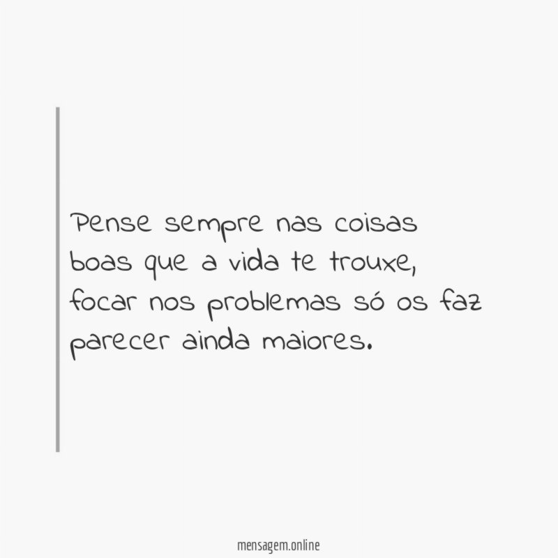 Coisas boas