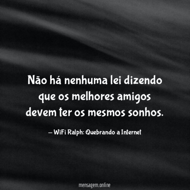 Não há nenhuma lei dizendo que os melhores