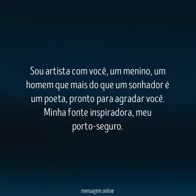 Minha fonte inspiradora