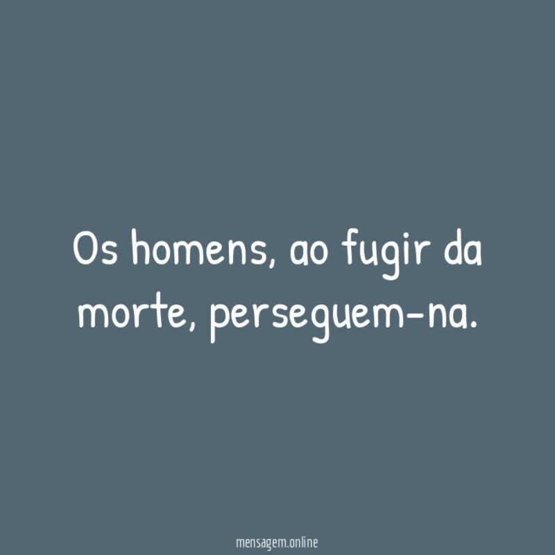 Os homens