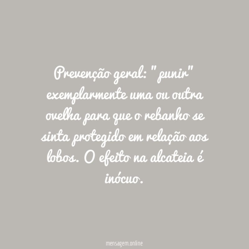 Prevenção geral