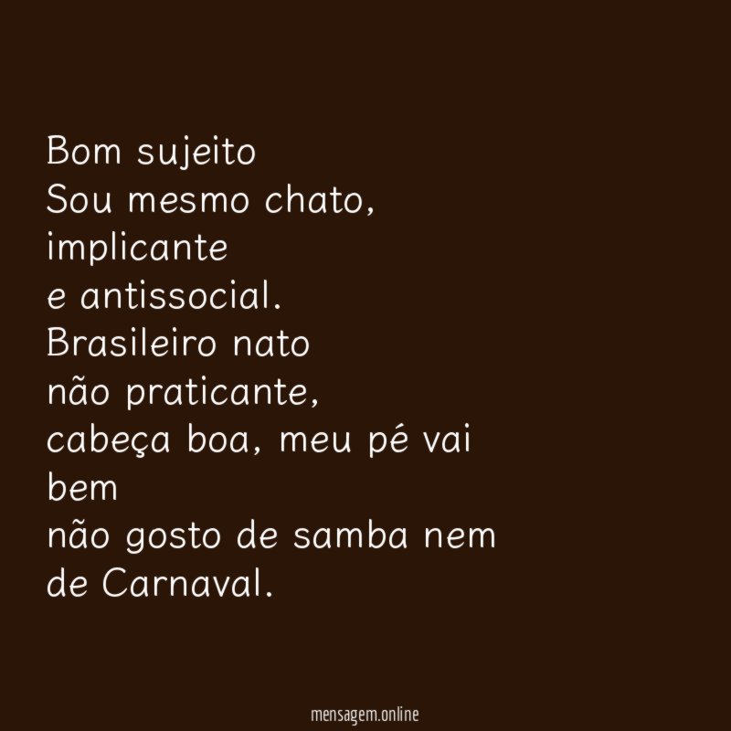Bom sujeito