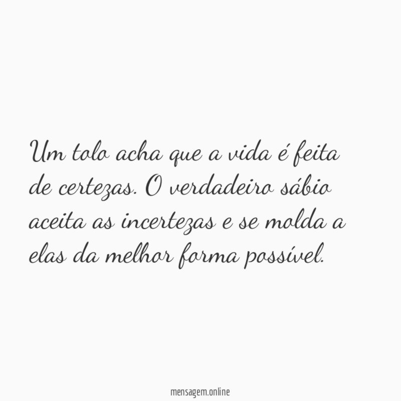 Moldando-se às incertezas